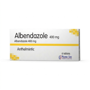 Albendazole 400 mg Tablets for Worms and Parasite Treatment – 6 Tabs