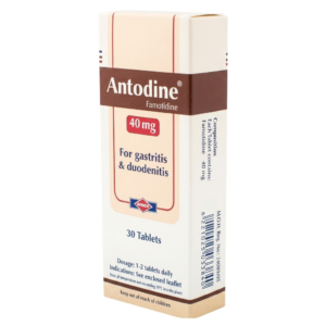 Antodine 40 mg Tablets for Acidity & Stomach Ulcers – 30 Tabs