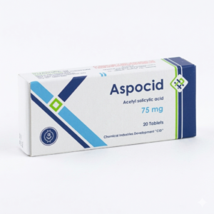 Aspocid 75 mg Tablets for Heart Protection & Blood Thinning – 30 Tabs