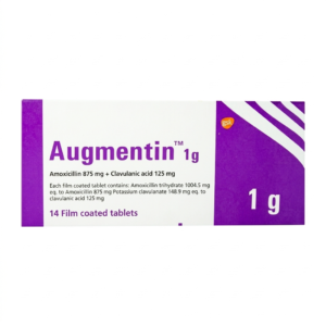 Augmentin 1 gm Tablets Broad-Spectrum Antibiotic – 14 Tabs