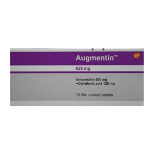 Augmentin 625 mg Tablets Broad-Spectrum Antibiotic – 10 Tabs