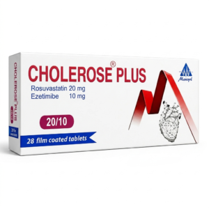 Choleroze Plus 10/20 mg 28 Tablets for Cholesterol Management
