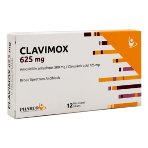 Clavimox 625 mg 12 Tablets Broad-Spectrum Antibiotic