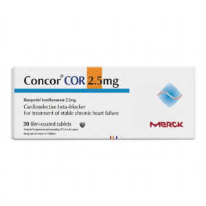 Concor Cor 2.5 mg 30 Tablets for Hypertension & Heart Failure