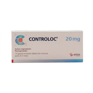 Controloc 20 mg 14 Tablets for Acid Reflux & Heartburn