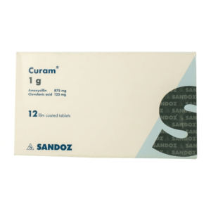 Curam 1 g 12 Tablets Broad-Spectrum Antibiotic