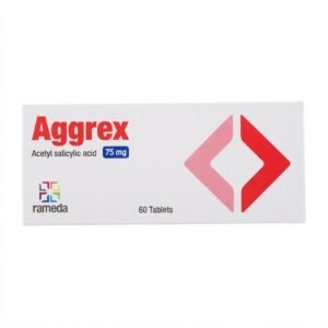 Aggrex 75 mg Tablets for Blood Clot Prevention – 60 Tabs