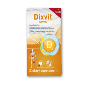 Dixvit 10000 IU 30 Tablets for Bone & Immune Support