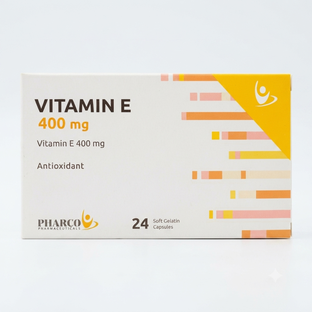 Vitamin E 400 mg 24 Capsules Antioxidant Dietary Supplement