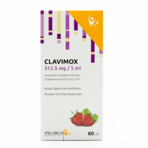 Clavimox 312.5 mg/5 ml Oral Suspension Antibiotic