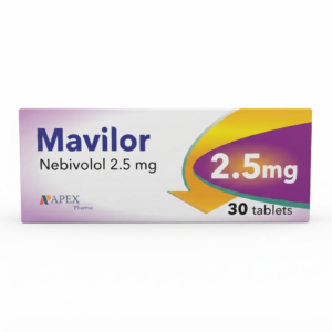 Mavilor 2.5 mg 30 Tablets for Hypertension and Heart Function Support