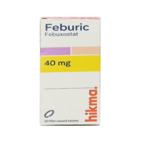 Feburic 40 mg 20 Tablets for Gout & Uric Acid Control