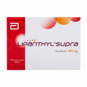 Lipanthyl Supra 160 mg 30 Tablets for Cholesterol and Triglyceride Management