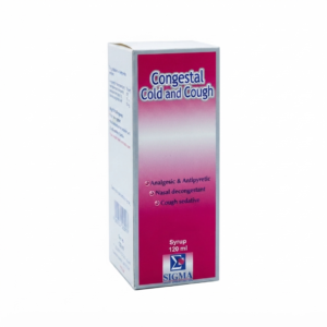Congestal Syrup 120 ml Cold Flu Cough & Congestion Relief