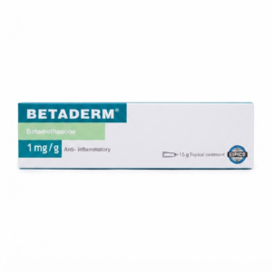 Betaderm 0.1% Cream 15 gm Betamethasone Skin Treatment