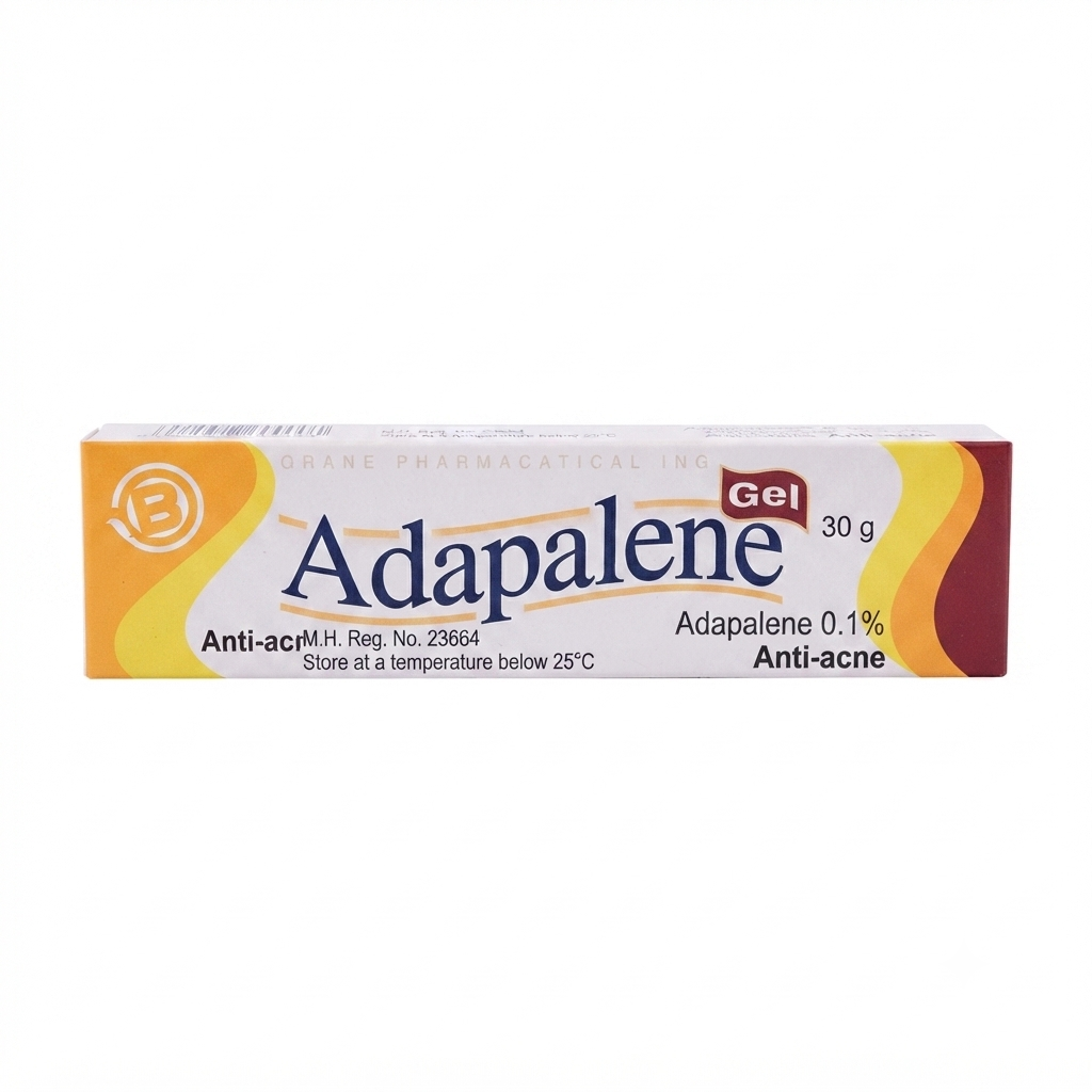 Adapalene 0.1% Gel Acne Treatment
