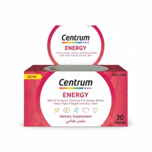 Centrum Energy 30 Tablets Multivitamin Supplement for Energy Support