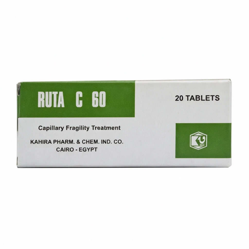 Ruta C 60 - 20 Tablets Vascular Support Supplement