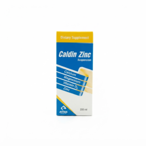 Caldin Zinc Suspension 120 ml Calcium Zinc Vitamin D Supplement