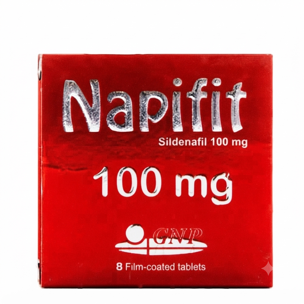 Napifit 100 mg 8 Tablets for Erectile Dysfunction Treatment