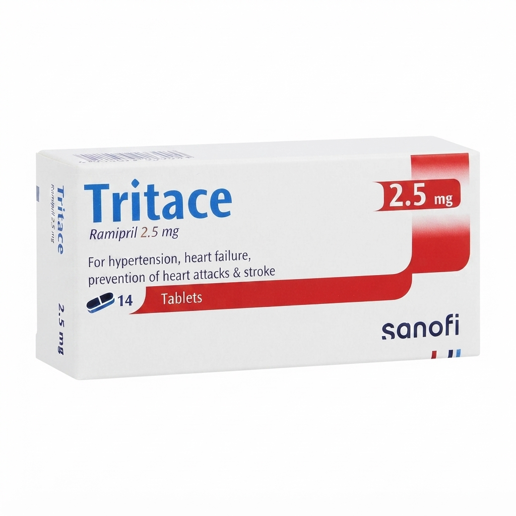 Tritace 2.5 mg 14 Tablets for Hypertension & Heart Protection
