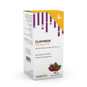 Clavimox 457 mg/5 ml Oral Suspension Antibiotic
