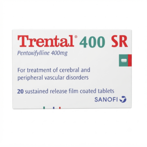 Trental 400 SR 20 Tablets Extended Release for Circulation Support
