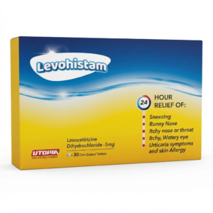 Levohistam 5 mg 30 Tablets for Allergy Relief