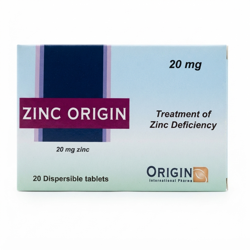 Zinc Origin 20 mg 20 Tablets Immune Support Supplement