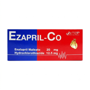 Ezapril-Co 20/12.5 mg 30 Tablets for Hypertension