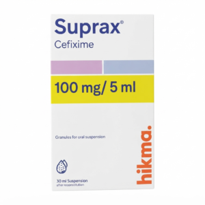Suprax 100 mg/5 ml Oral Suspension 30 ml Antibiotic