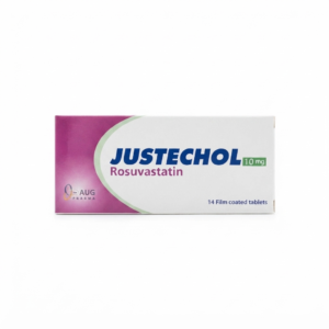 Justechol 10 mg 14 Tablets for Cholesterol Management and Heart Health Support
