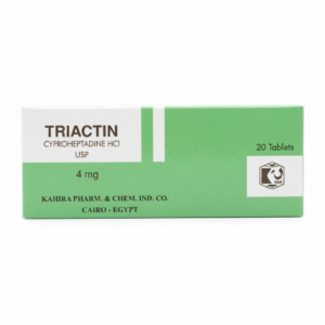 Triactin 4 mg 20 Tablets Appetite Stimulant & Antihistamine