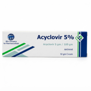 أسيكلوفير كريم موضعي 5% لعلاج عدوى الهربس