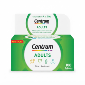 Centrum Adult 100 Tablets Multivitamin & Mineral Supplement