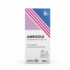 Amrizole 125 mg/5 ml Oral Suspension 120 ml Antibacterial & Antiprotozoal