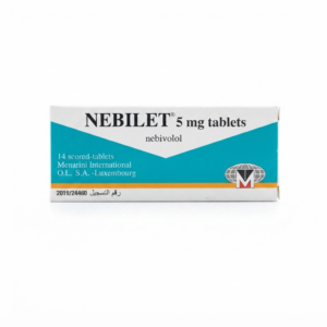 Nebilet 5 mg 14 Tablets for Hypertension and Heart Rate Control