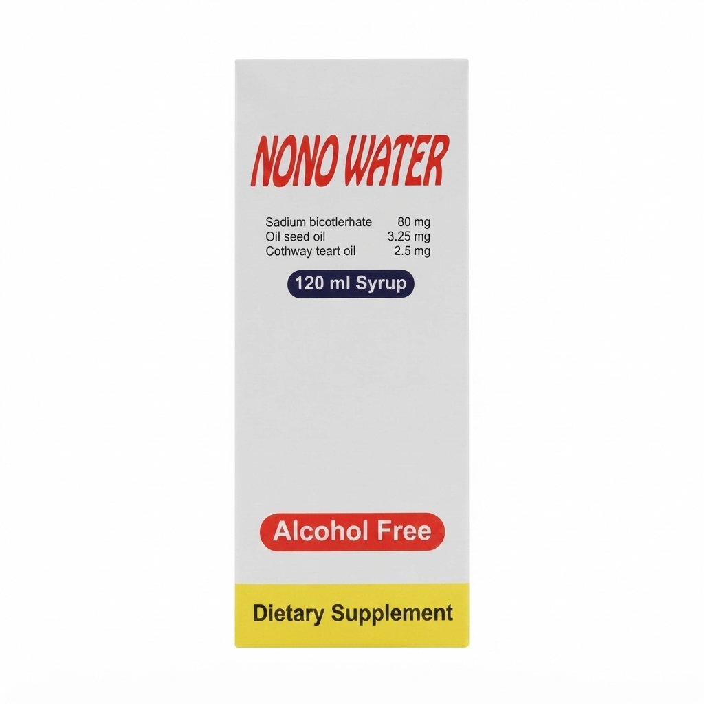 Nono Water Syrup 120 ml Natural Colic & Gas Relief for Babies