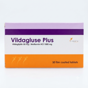Vildagluse Plus 50/1000 mg 30 Tablets Type 2 Diabetes Treatment