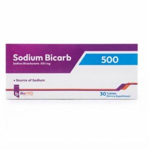 Sodium Bicarbonate 500 mg 30 Capsules Antacid