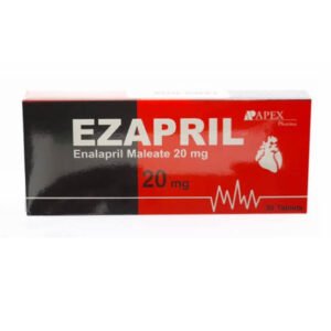 ايزابريل 20 مجم 30 قرص لعلاج ارتفاع ضغط الدم وقصور القلب