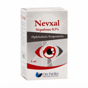 Nevxal 1 mg/ml Eye Drops for Eye Pain & Inflammation Relief