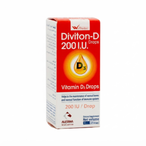 Diviton-D 200 IU/ml Oral Drops 10 ml – Vitamin D3 Supplement