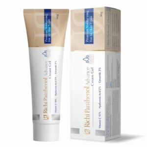 U-RICHI Panthenol Advance Cream Gel 50 gm for Skin Hydration, Brightening & Repair