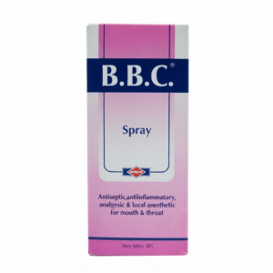 B.B.C. Mouth & Throat Spray – Pain Relief & Antiseptic