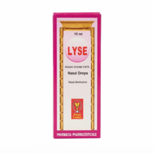 Lyse 0.65% Nasal Drops 15 ml for Nasal Moisturizing & Cleansing