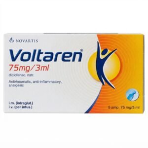 Voltaren 75 mg/3 ml 6 IM Ampoules for Acute Pain Relief and Inflammation Treatment