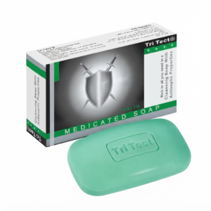 Tri Tect Antiseptic Soap 100 gm for Skin Cleansing & Antibacterial Protection