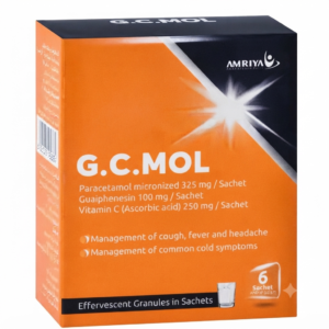 G.C. Mol 6 Effervescent Sachets Cold & Flu Relief