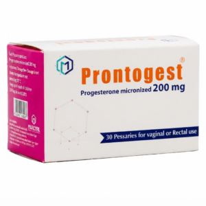 Prontogest 200 mg 30 Pessaries for Vaginal or Rectal Use Pregnancy Support & Progesterone Replacement